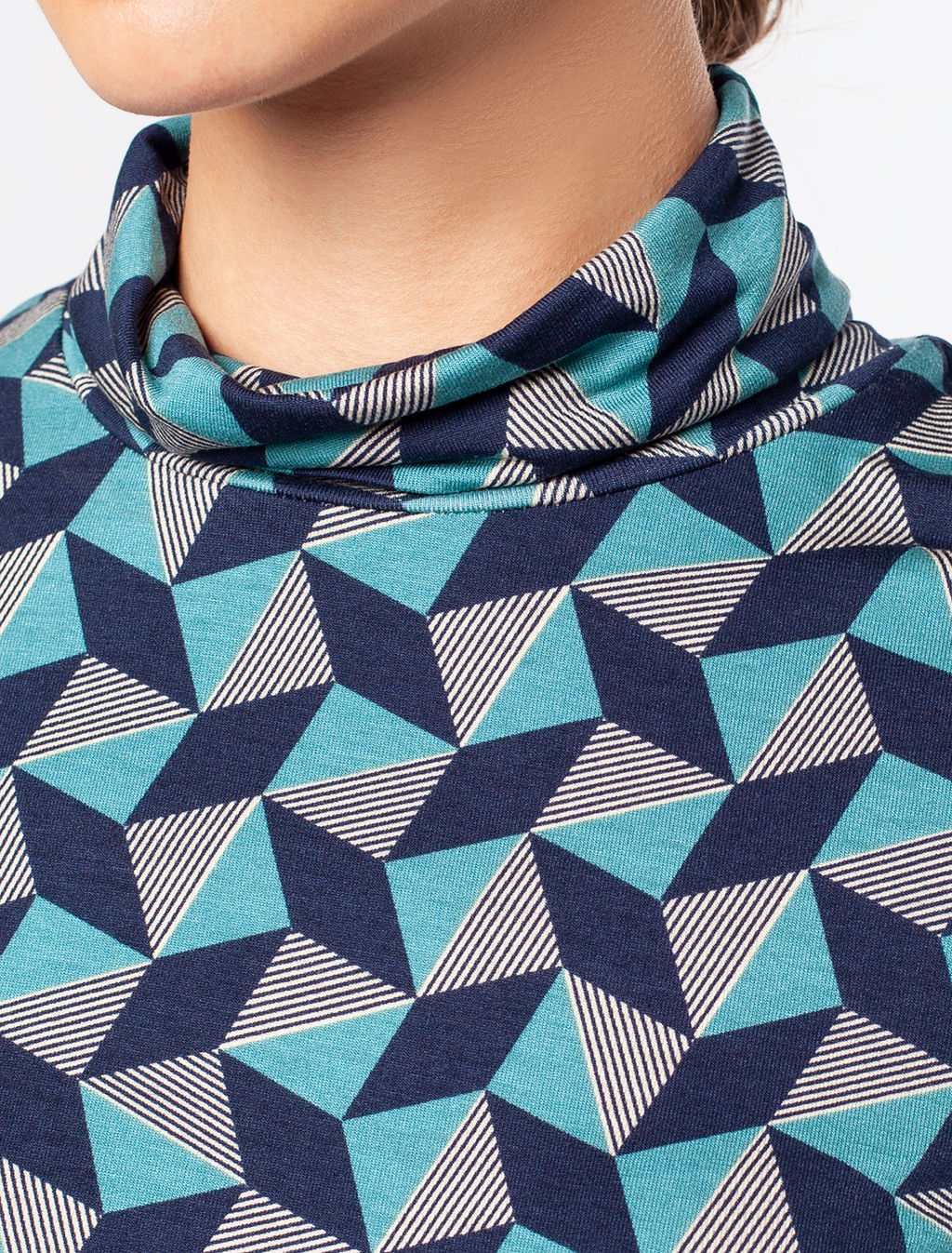 VILATTE / Водолазка из трикотажной вискозы с эластаном  фото 3