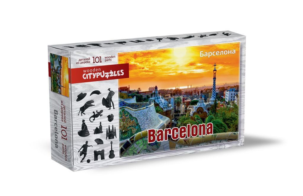 Citypuzzles "Барселона" арт.8221 ( 775 ) /42