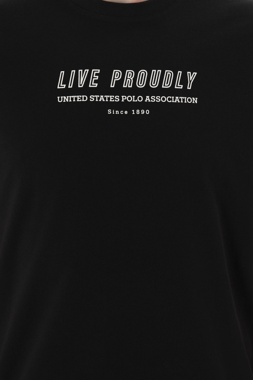 Мужская черная футболка Неожиданная скидка в корзине - U.s. polo assn фото 7