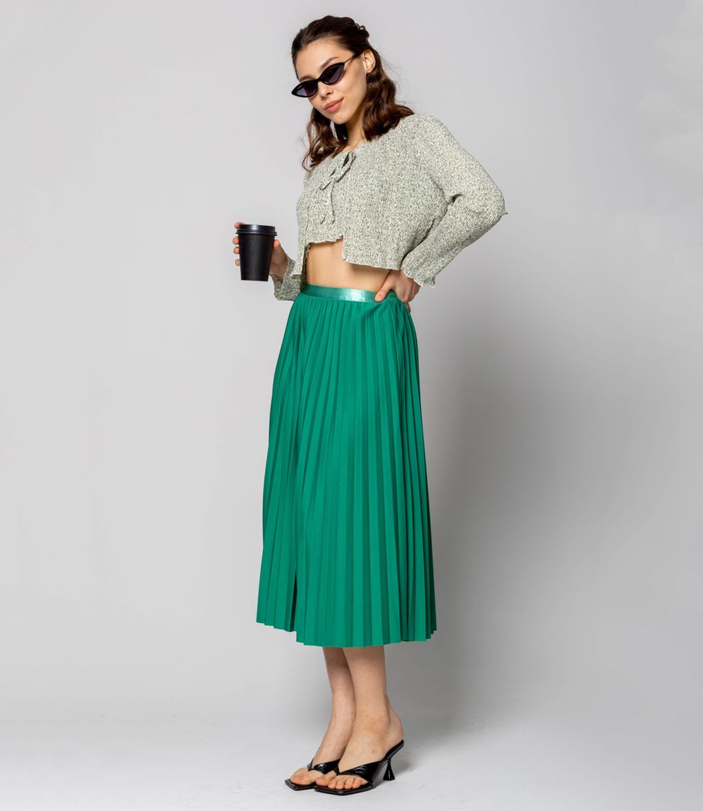 Юбка #КТ601 (4), зелёный