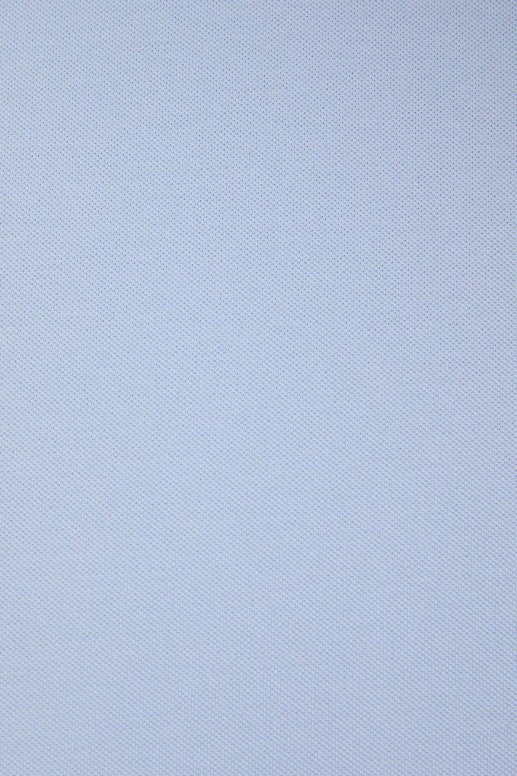 Erkek Slim Fit Polo Yaka A__k Mavi Basic Ti__rt