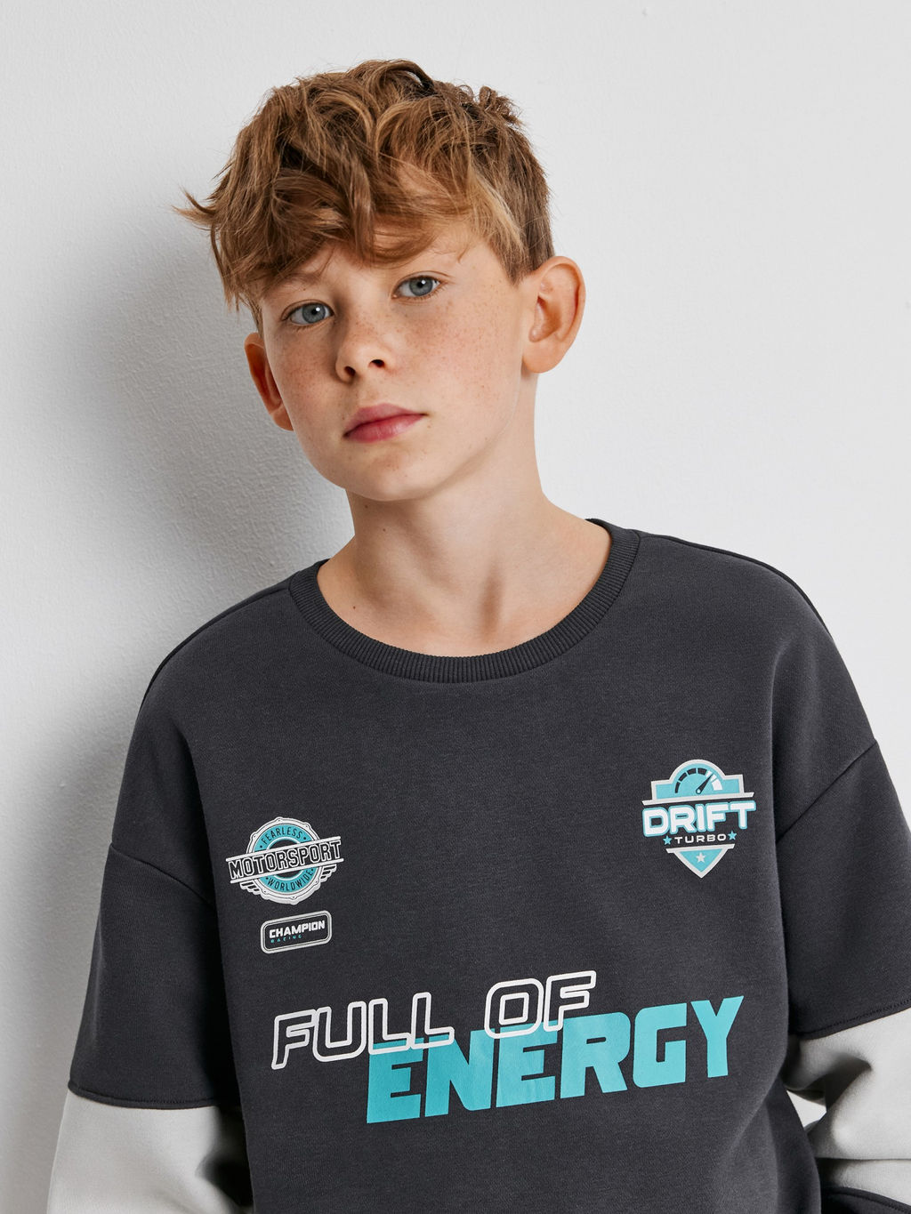 ACOOLA / Джемпер детский для мальчиков Faramir темно-серый  фото 2