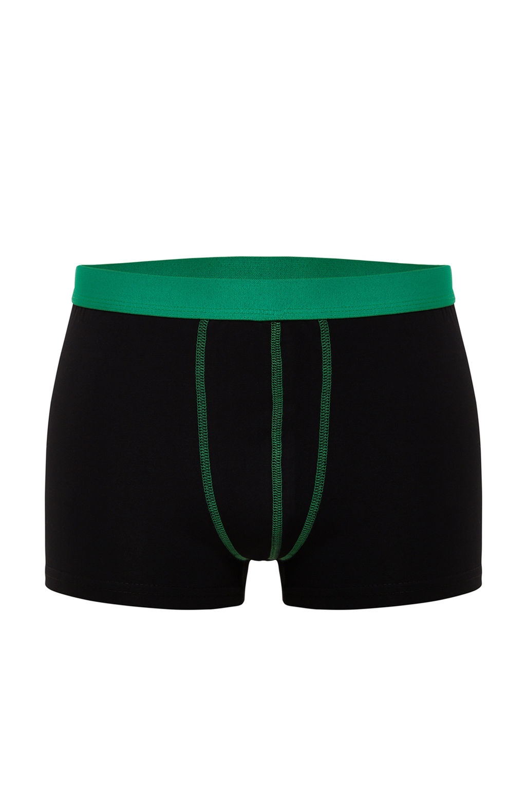 Siyah Renkli Lastikli 5li Paket Esnek Pamuklu Boxer TMNAW24BX00007 - Trendyolmilla фото 6