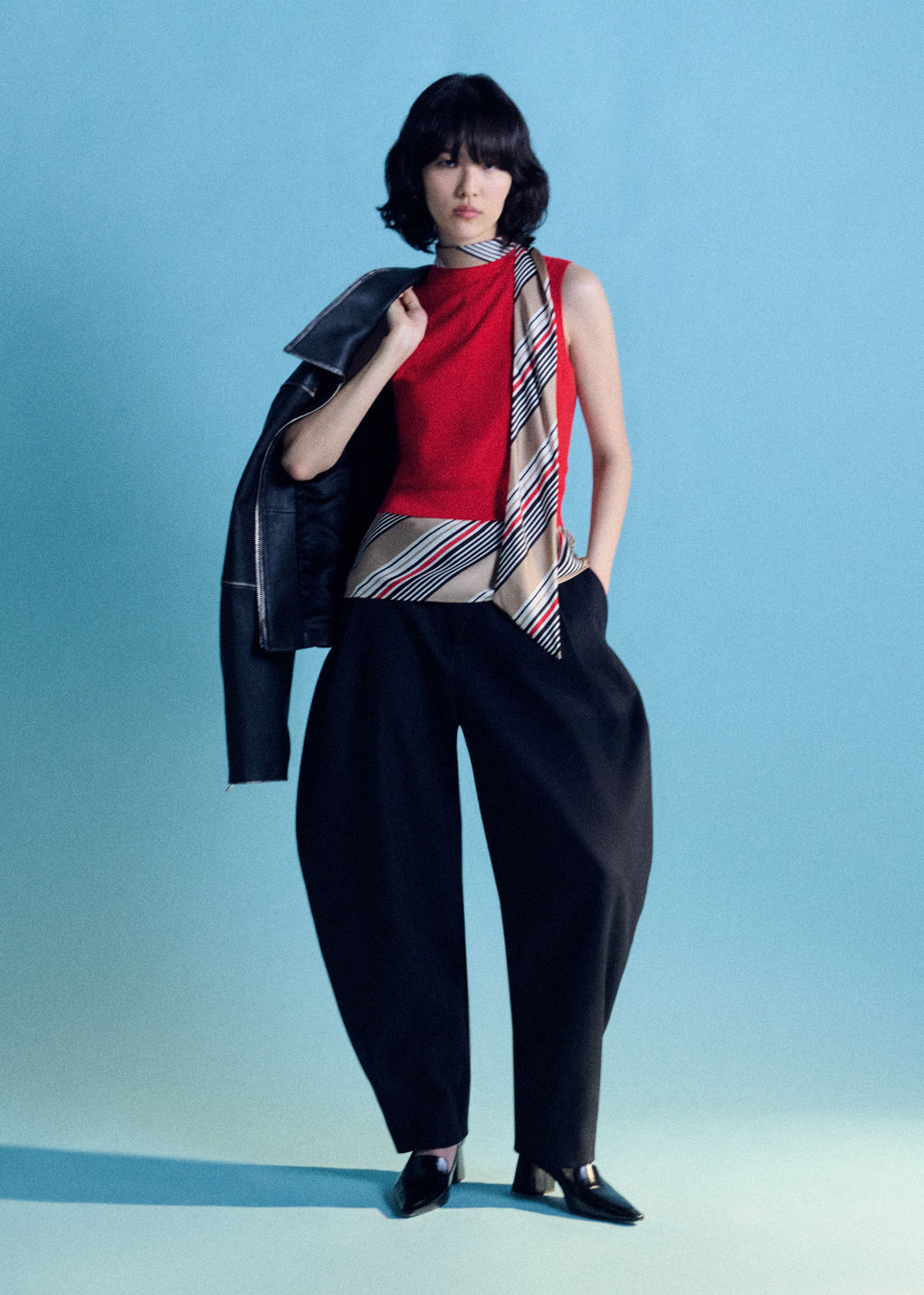 Pantalones de perneras de barril - H&m фото 7