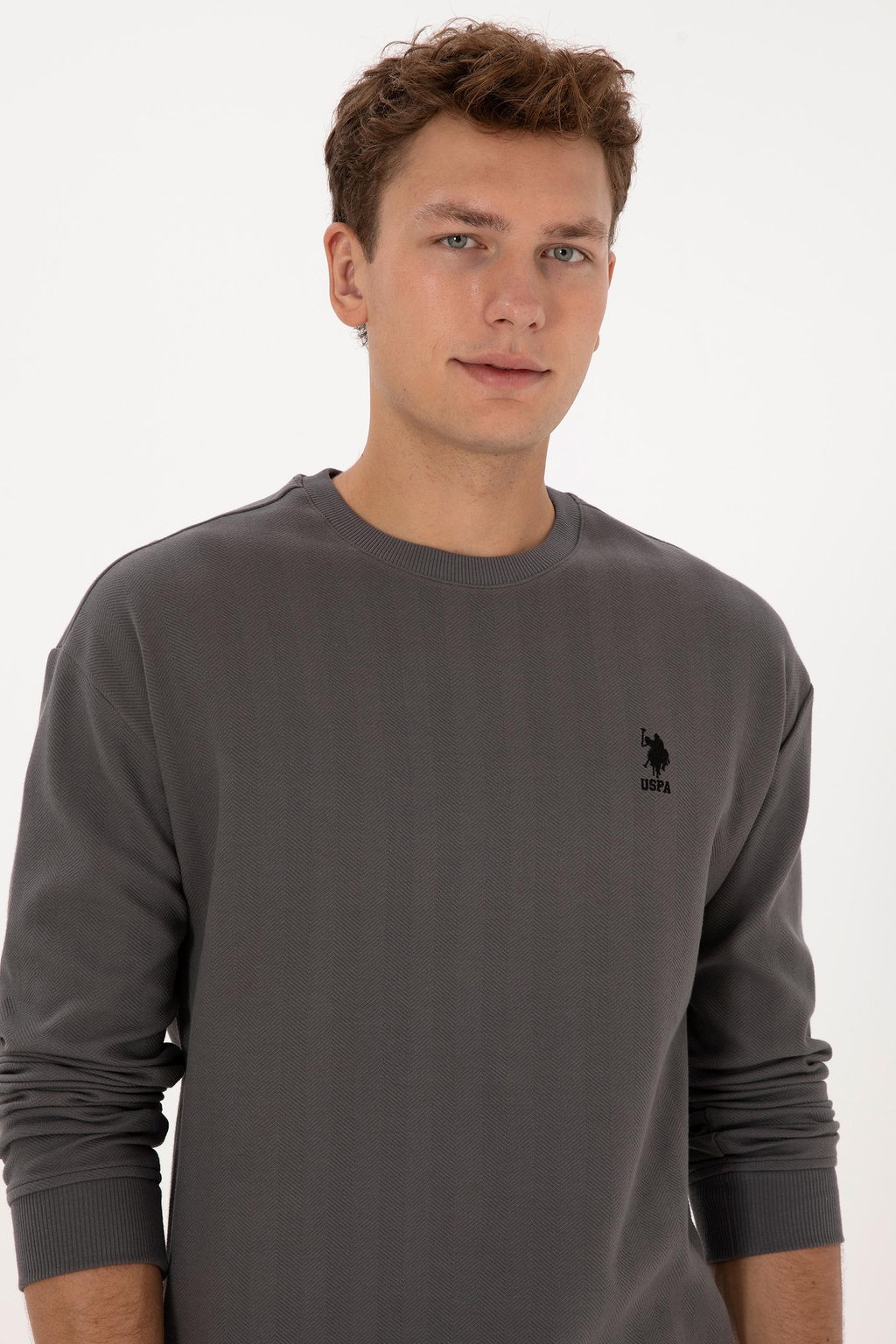 Erkek Antrasit Sweatshirt - U.s. polo assn фото 2