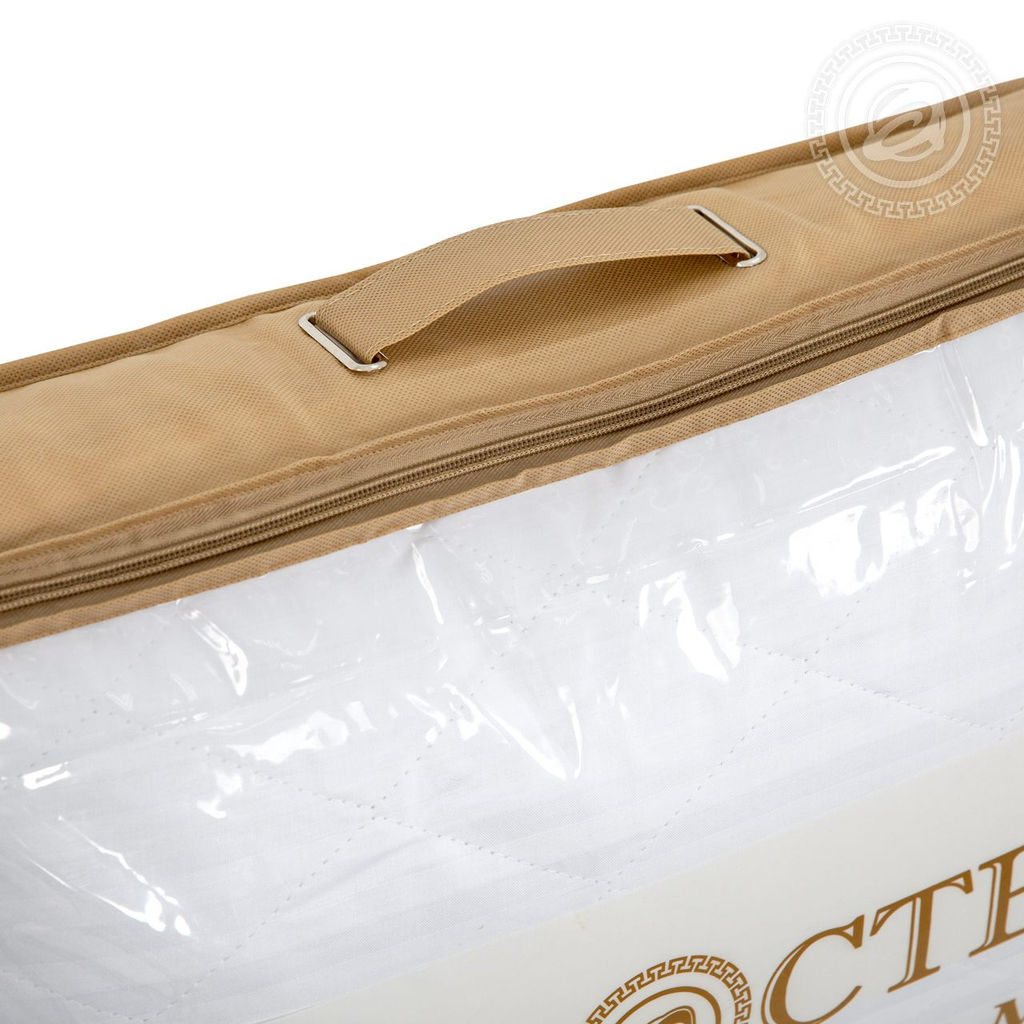 Подушка страйп-сатин Лебяжий пух 48*68/1 шт. Премиум (сатин) - Артпостель фото 7