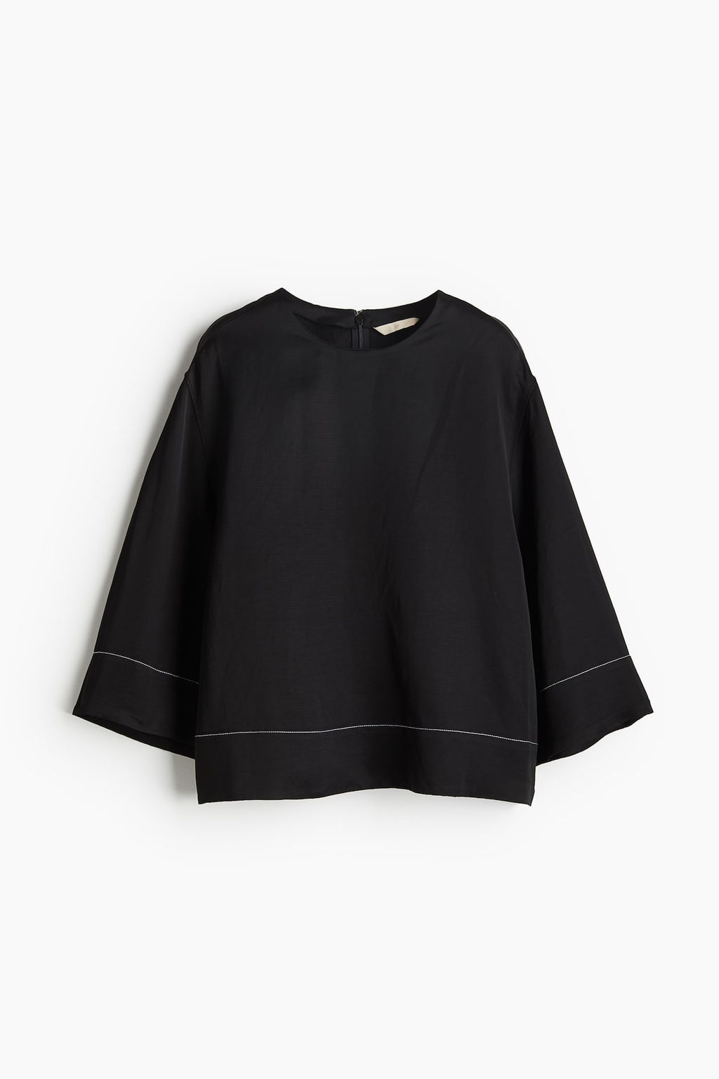 Blusa en mezcla de lino - H&m фото 5