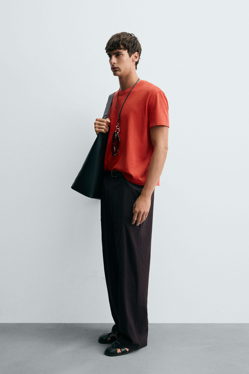 CROPPED FIT T-SHIRT - Zara фото 4