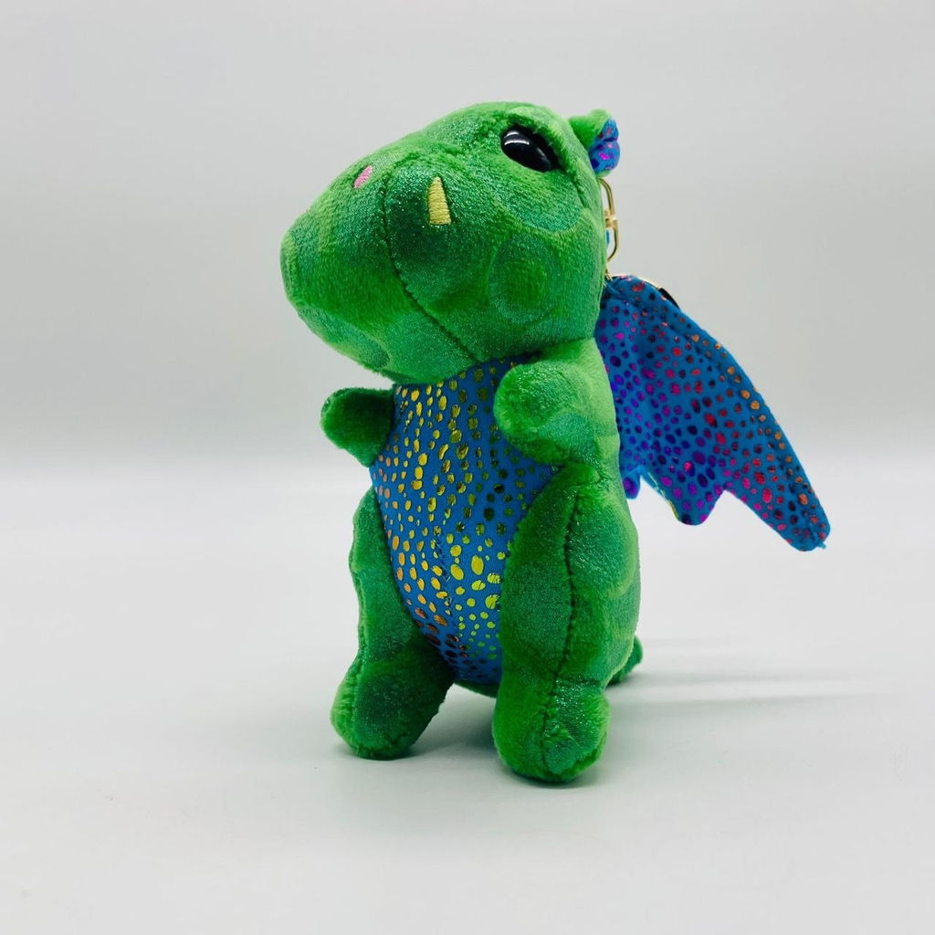 Мягкая игрушка брелок Дино с цветными чешуйками 13 см в ассортименте - Storyland фото 7