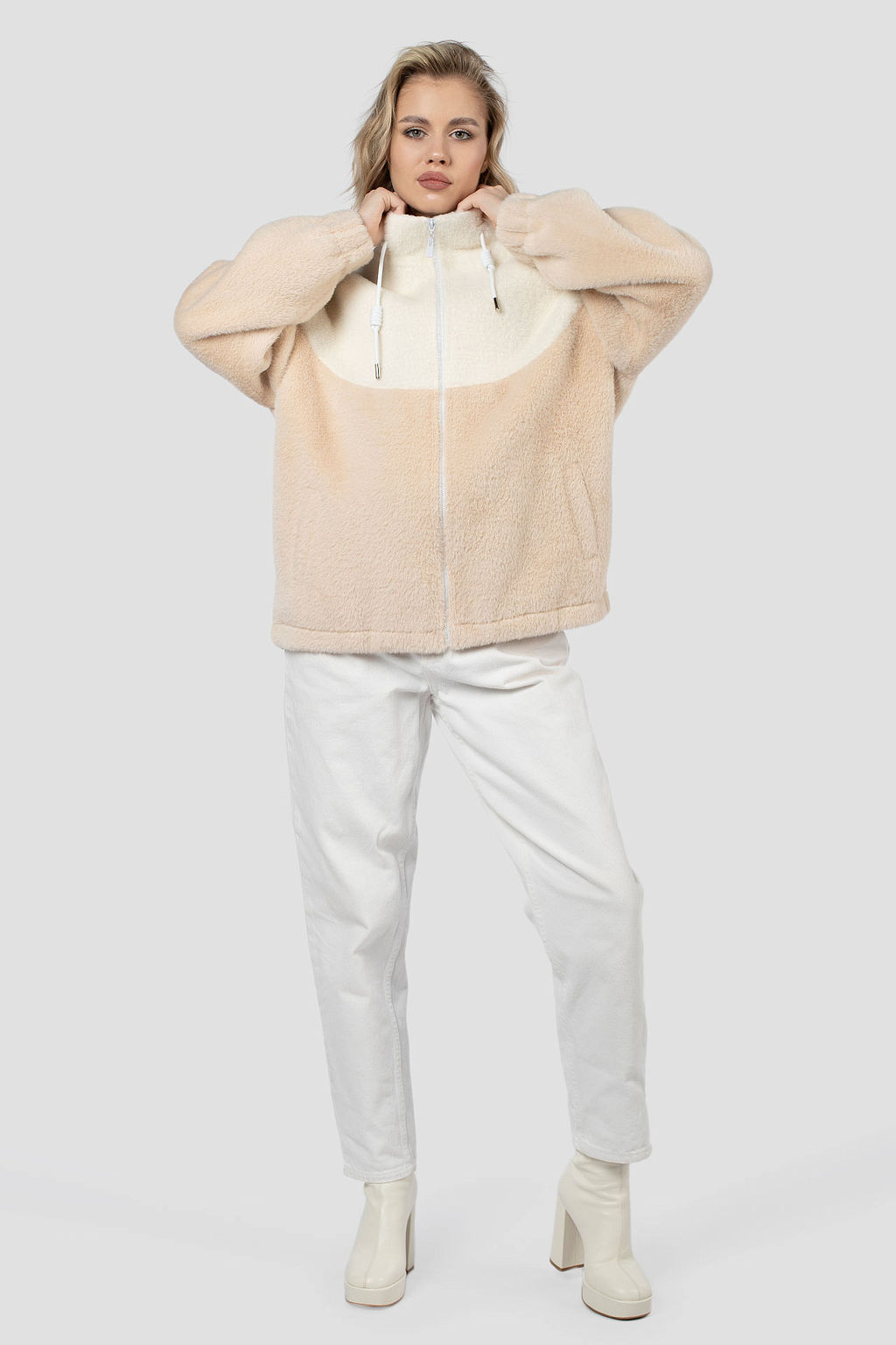 Пальто куртка в составе ШЕРСТЬ - El podio фото 4