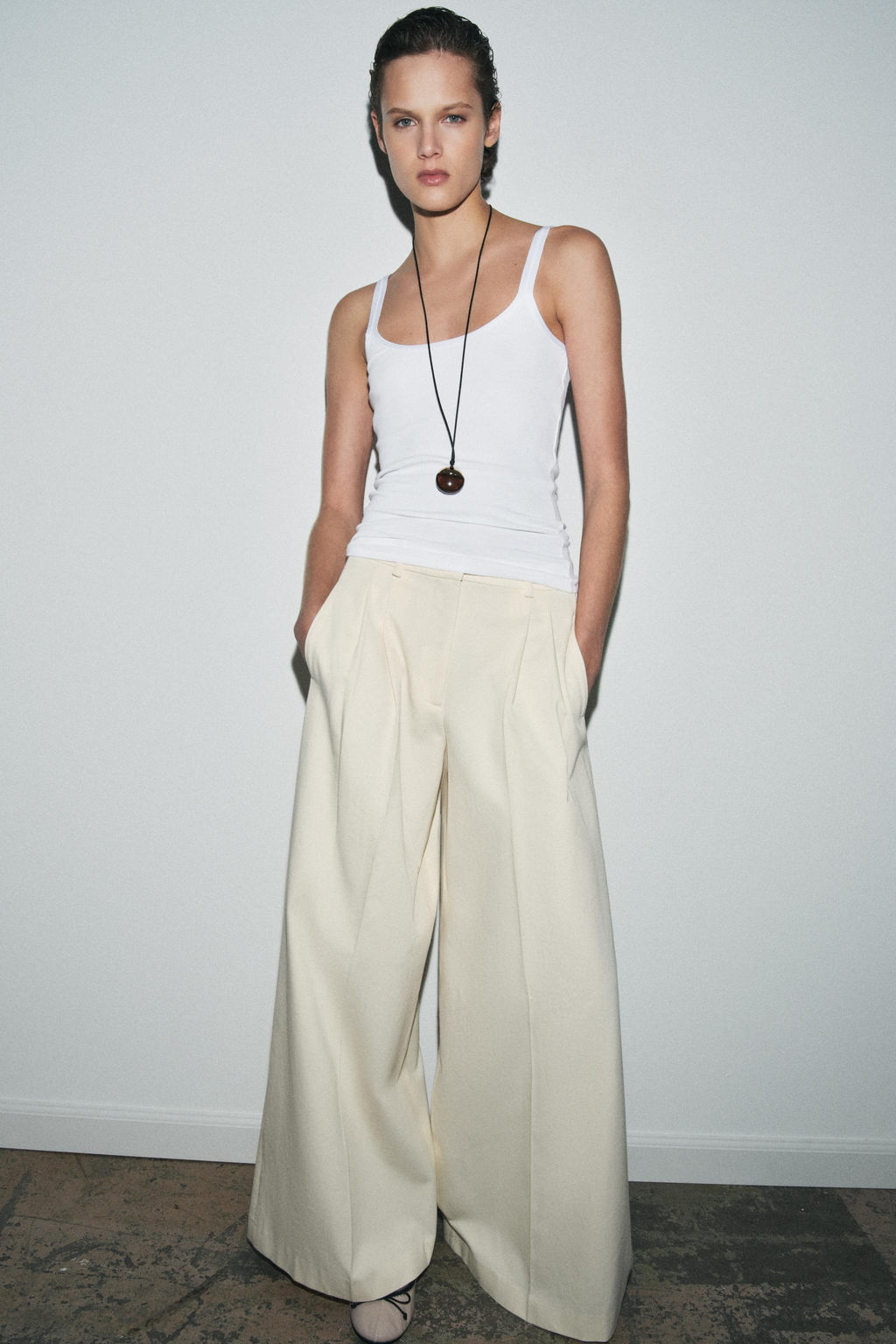 RIBBED VEST TOP - Zara фото 7