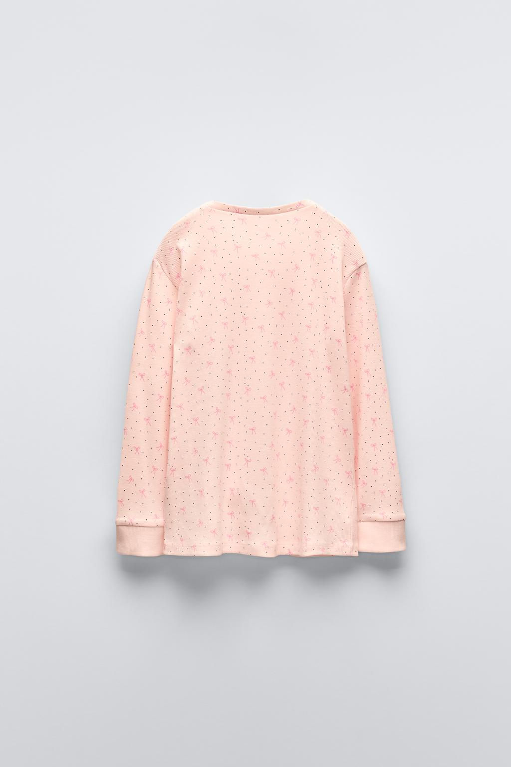 6-14 YEARS/ RIBBON RIB PYJAMAS - Zara фото 3