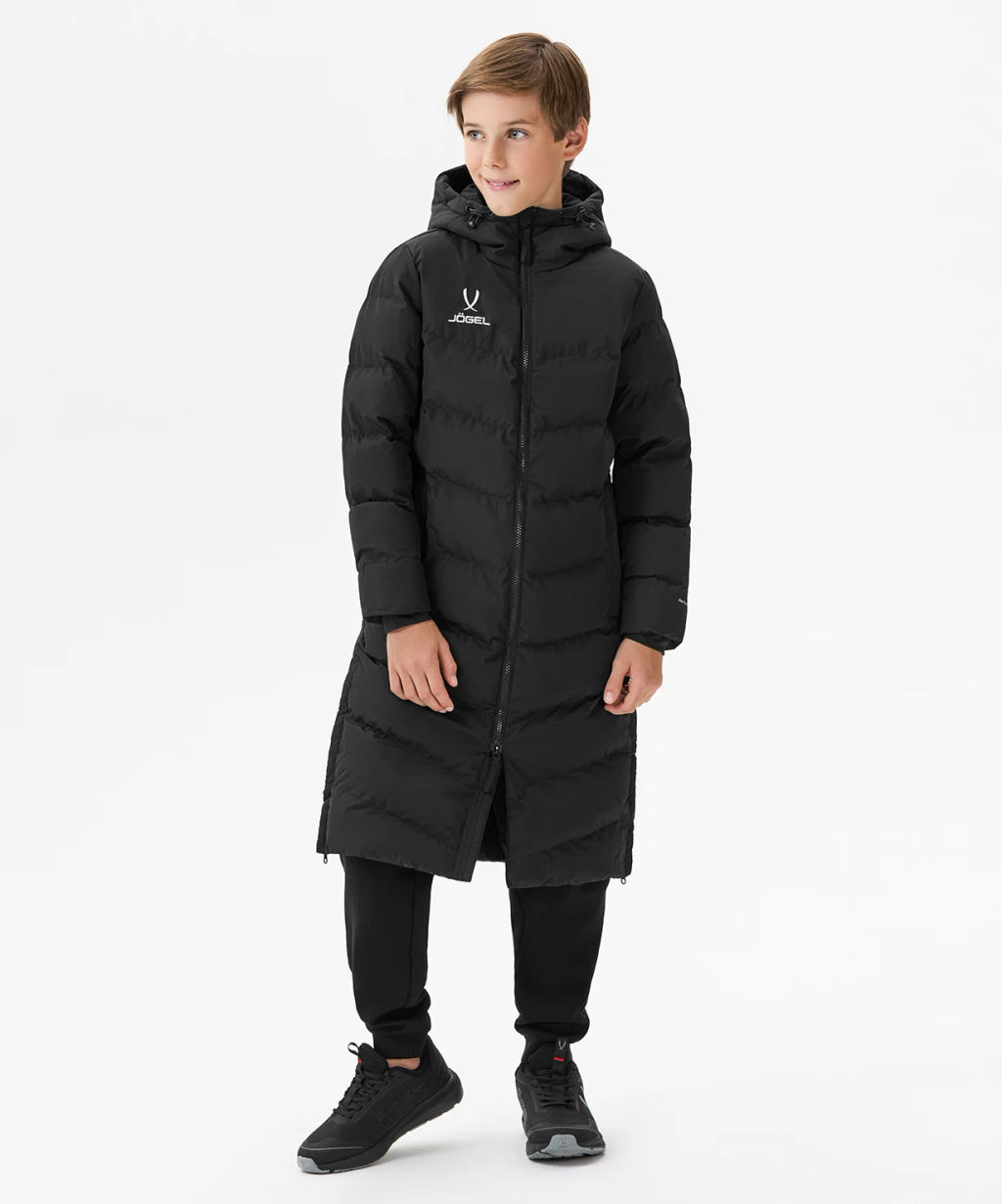 Пальто утепленное JOGEL ESSENTIAL PerFormPROOF Padded Coat, черный  фото 17
