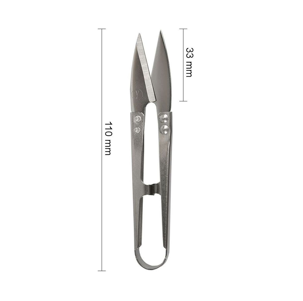 Ножницы Gamma CUS-50 для обрезки ниток (снипперы) в блистере 110 мм 5 шт