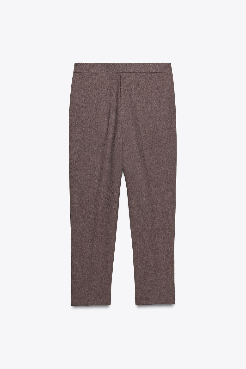 BUTTONED HEM TROUSERS