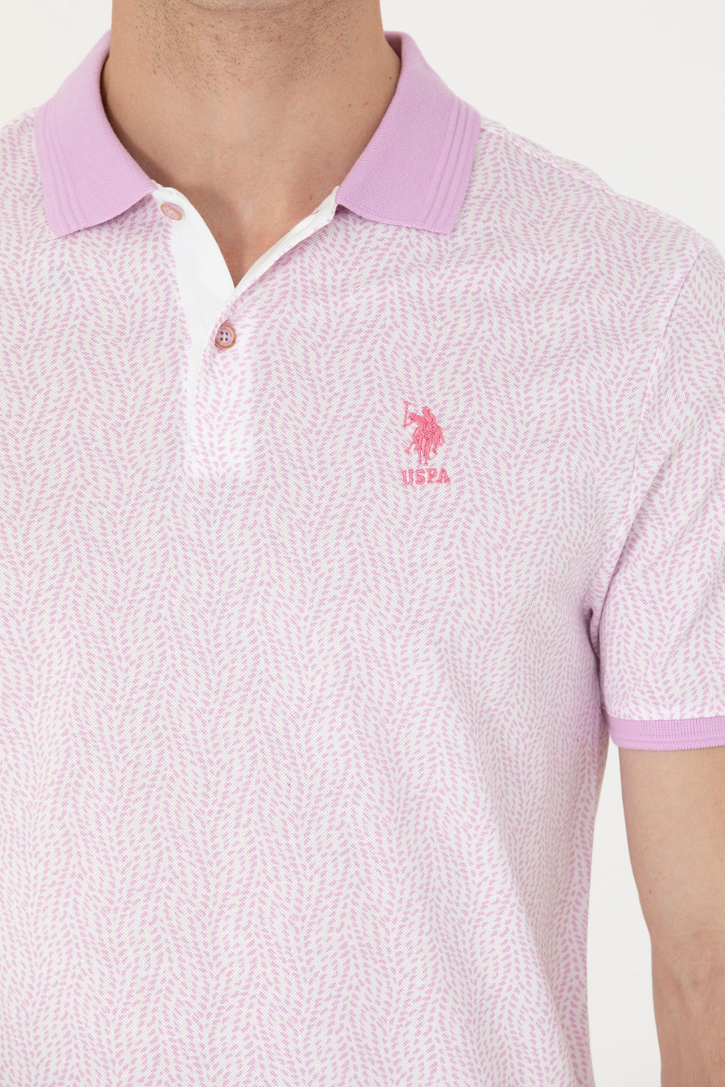 Футболка U.S. Polo Assn мужская магнолия хлопок  фото 21