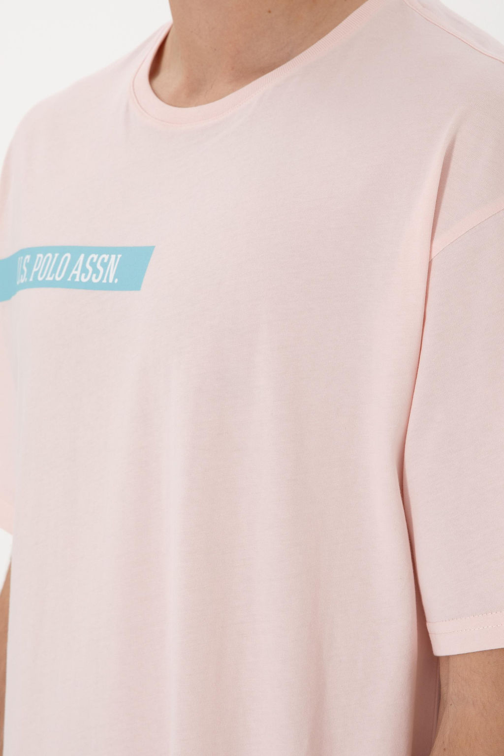 Erkek Comfort Fit Bisiklet Yaka A__k Pembe Ti__rt Sepette S_rpriz _ndirim - U.s. polo assn фото 7
