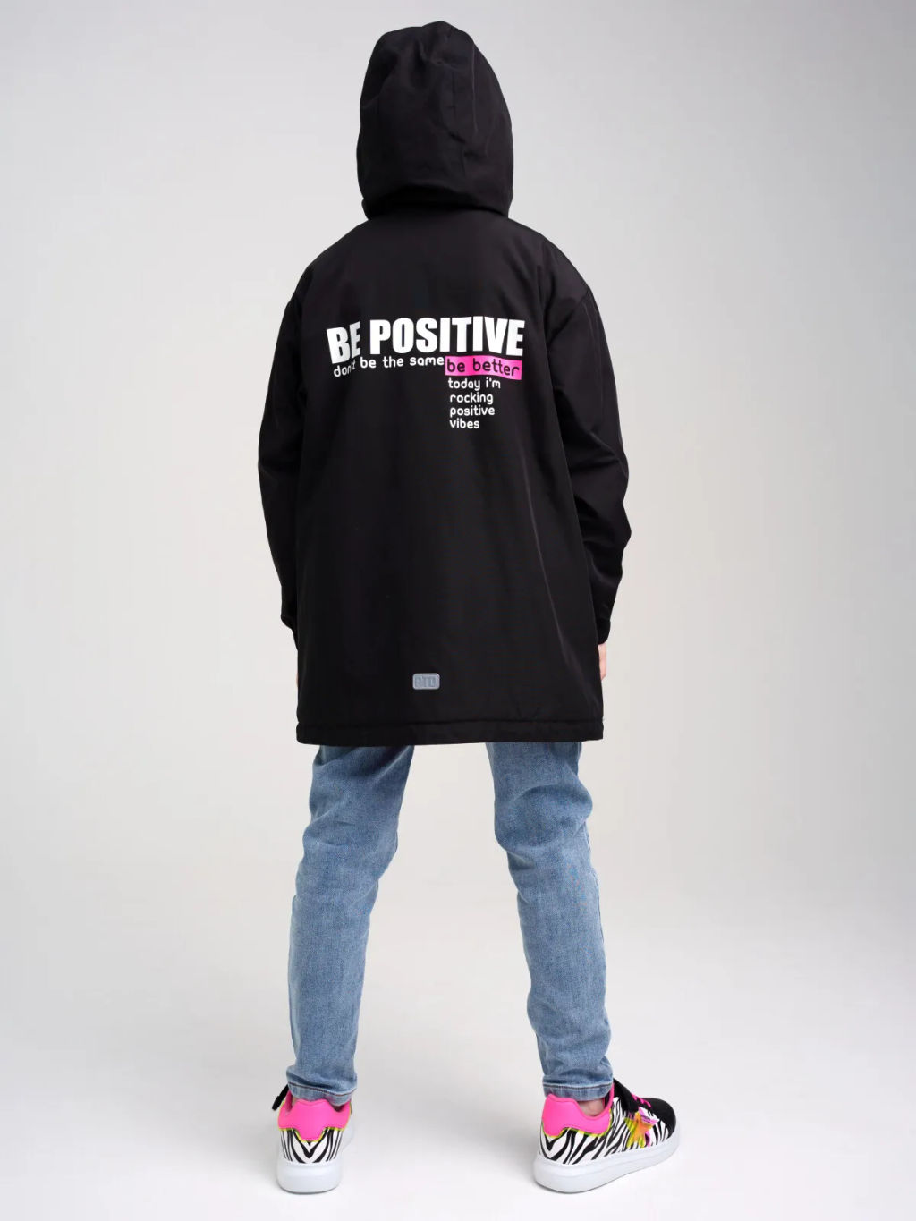 12321125 Куртка текстильная с полиуретановым покрытием для девочек (ветровка) - Playtoday фото 7