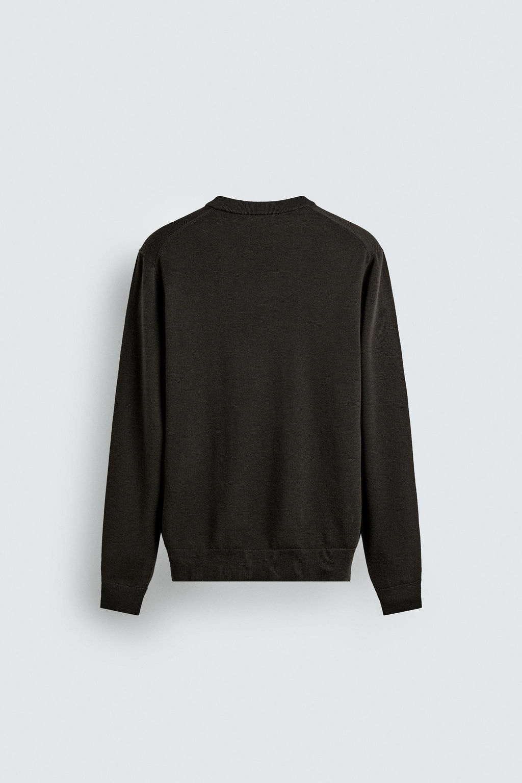 100% WOOL V-NECK JUMPER - Zara фото 8