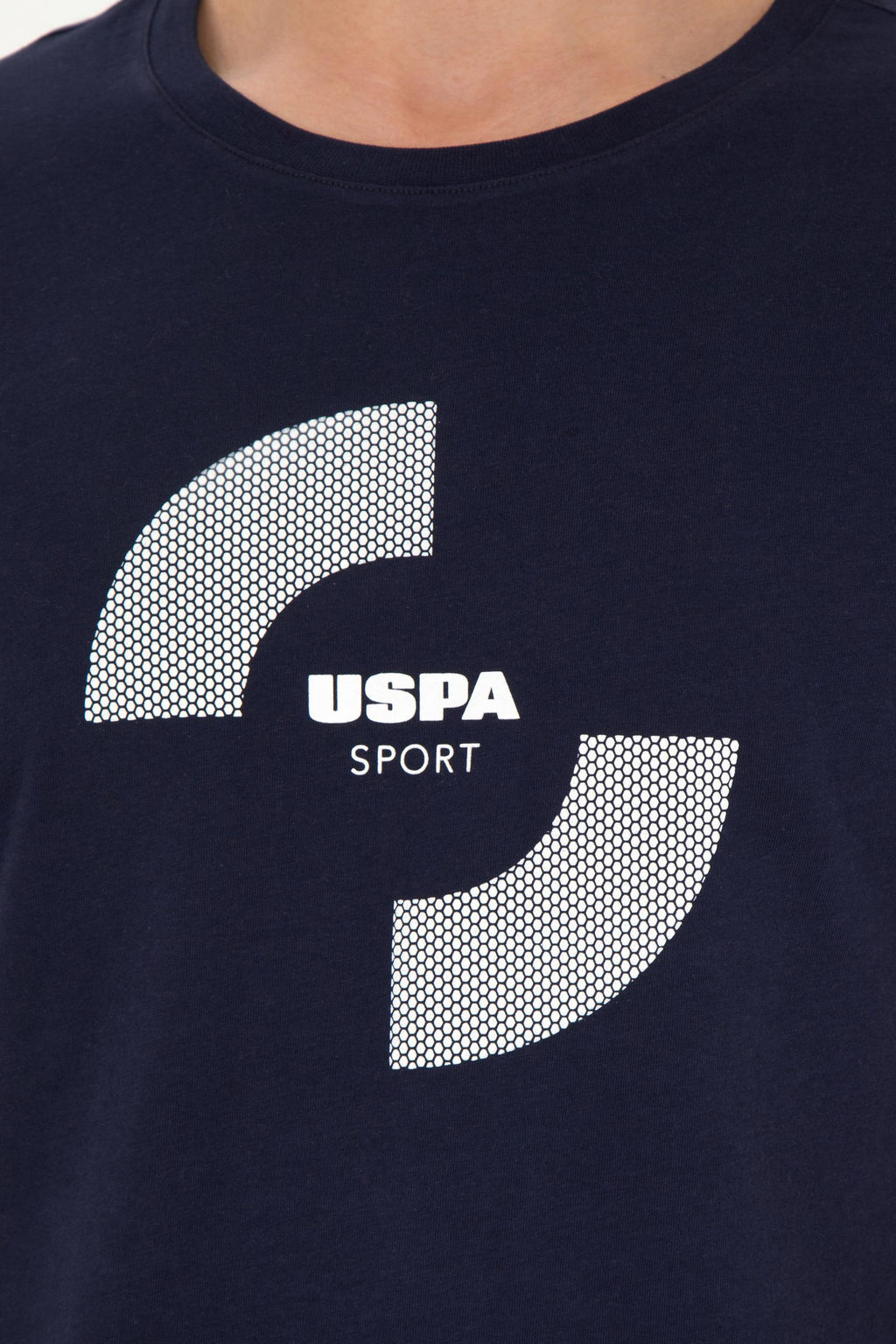 Мужская темно-синяя футболка - U.s. polo assn фото 14
