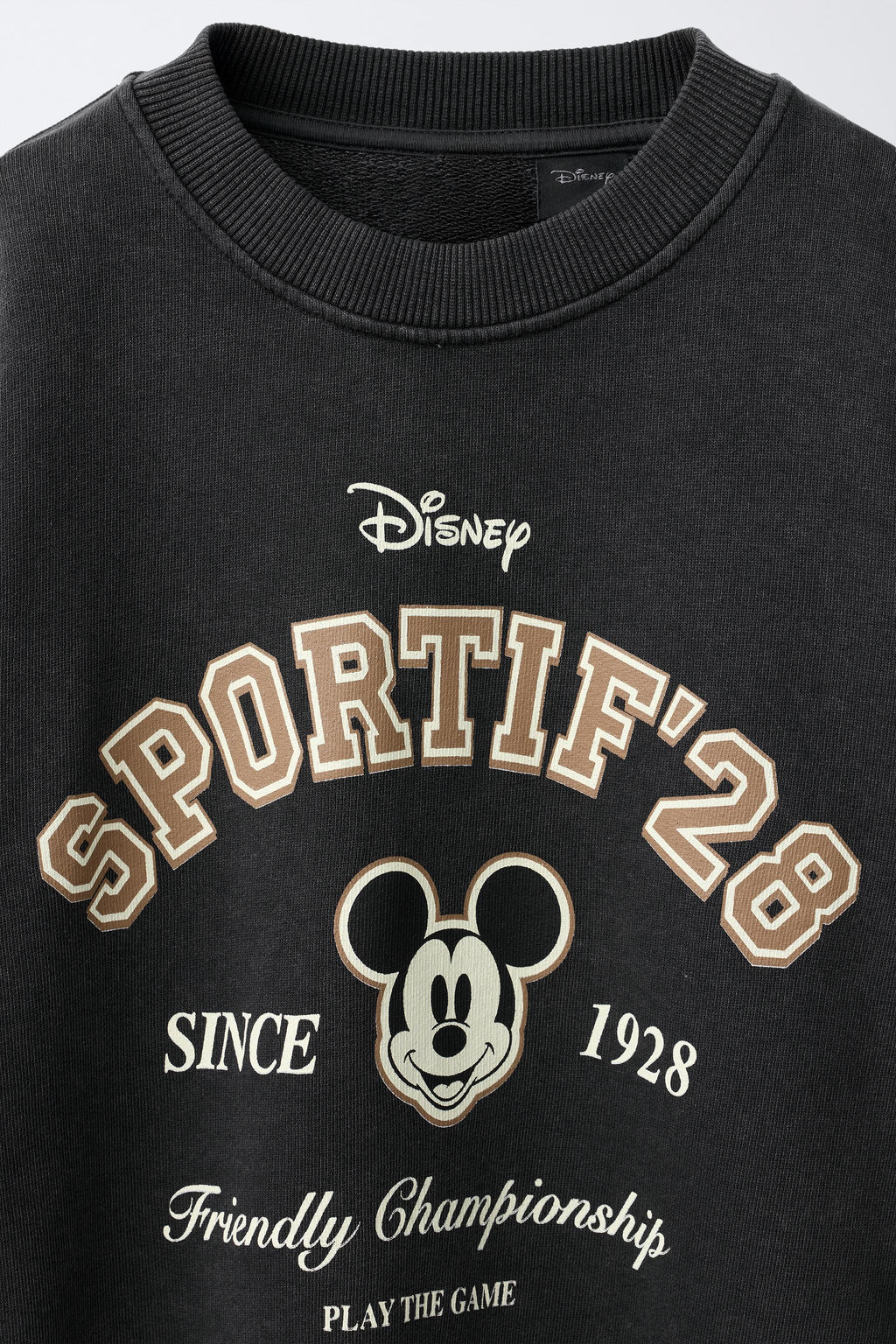 FADED MICKEY MOUSE  DISNEY SWEATSHIRT - Zara фото 3
