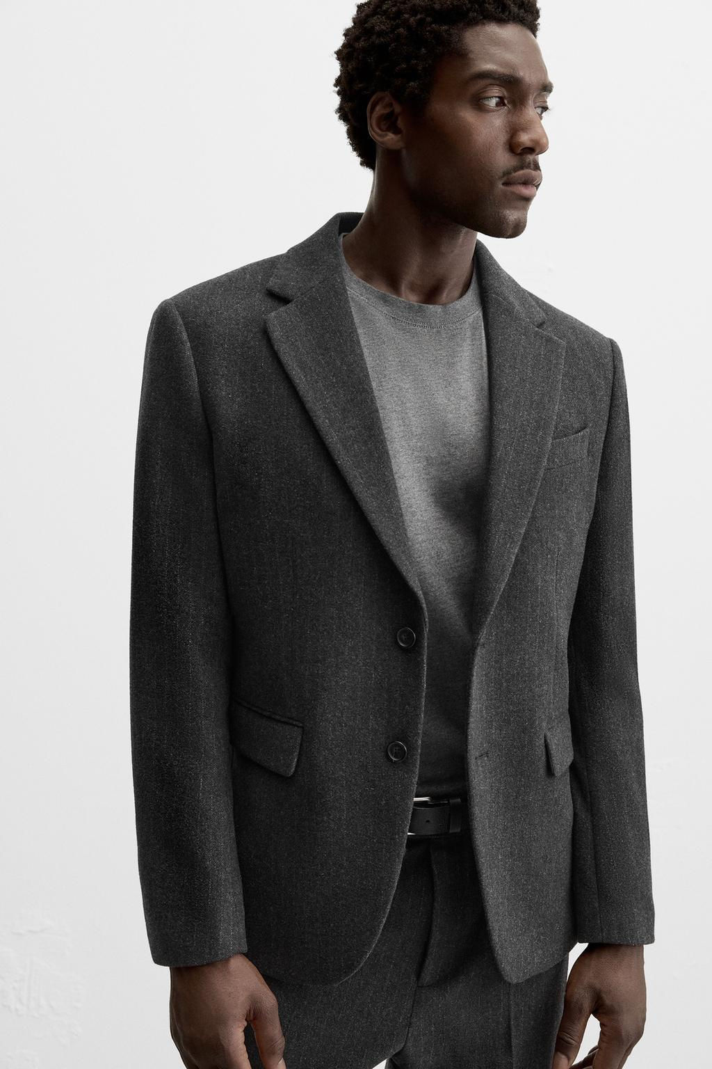 PINSTRIPE SUIT BLAZER - Zara фото 5