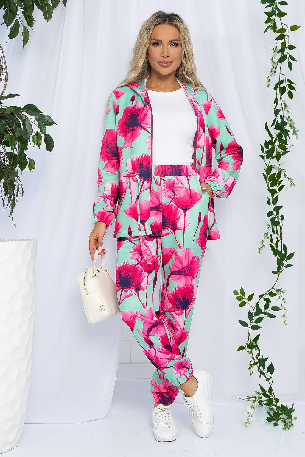 Костюм Бомба стиля (розово-мятный) К13142-6М - Lt collection фото 8