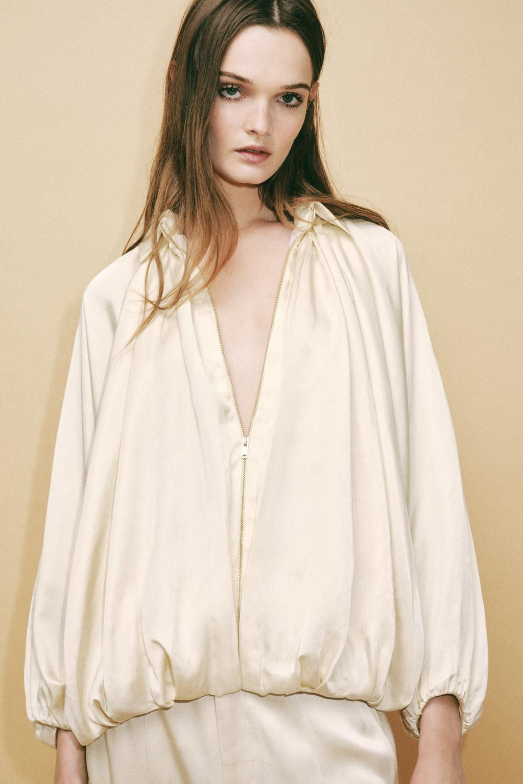 PUFFED BOMBER JACKET - ZW COLLECTION - Zara фото 9