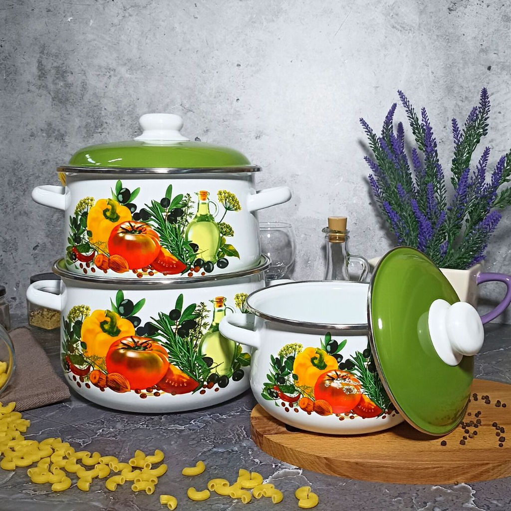 408 Набор №408 "Европейская кухня" белосн.