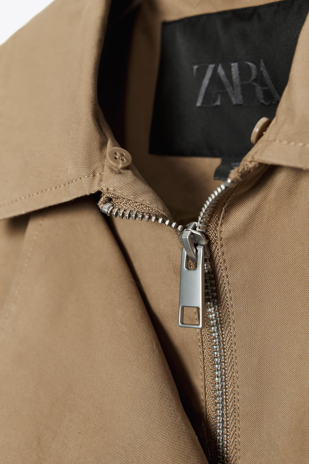 FAUX FUR COLLAR BOMBER JACKET ZW COLLECTION - Zara фото 8