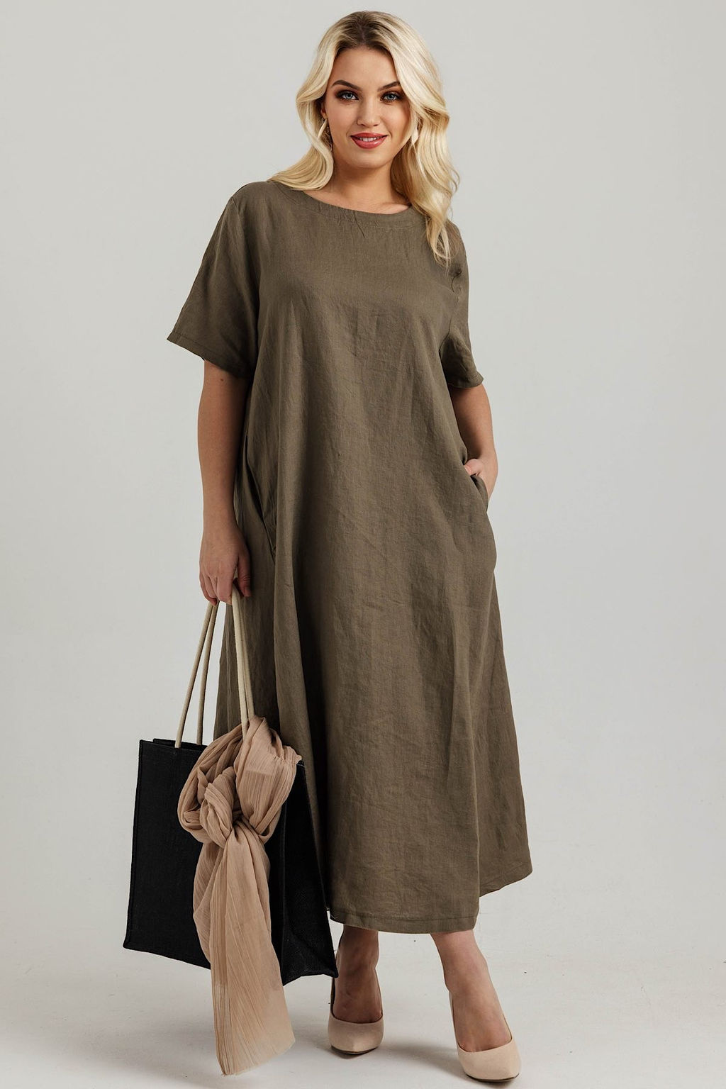 Платье 8808-6/03/Кофейный