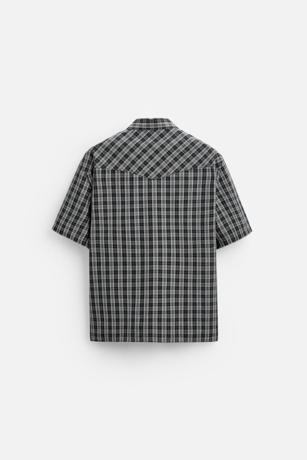 CHECK SHIRT - Zara фото 6