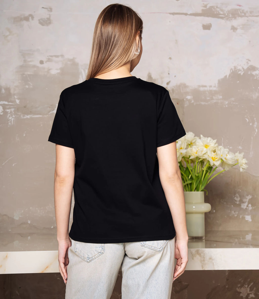 Футболка #КТ8812 (2), чёрный