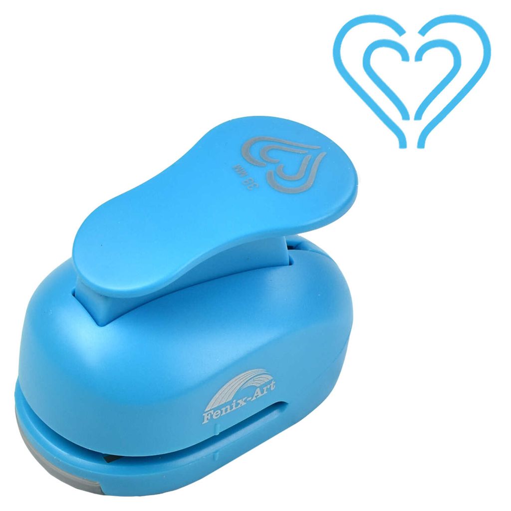 Панч-дырокол одинарный арт.40698/8 СЕРДЕЧКО/38 - Феникс+ фото 2