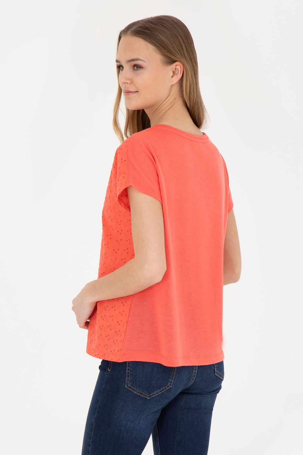 Женская футболка с цветком граната - U.s. polo assn фото 12