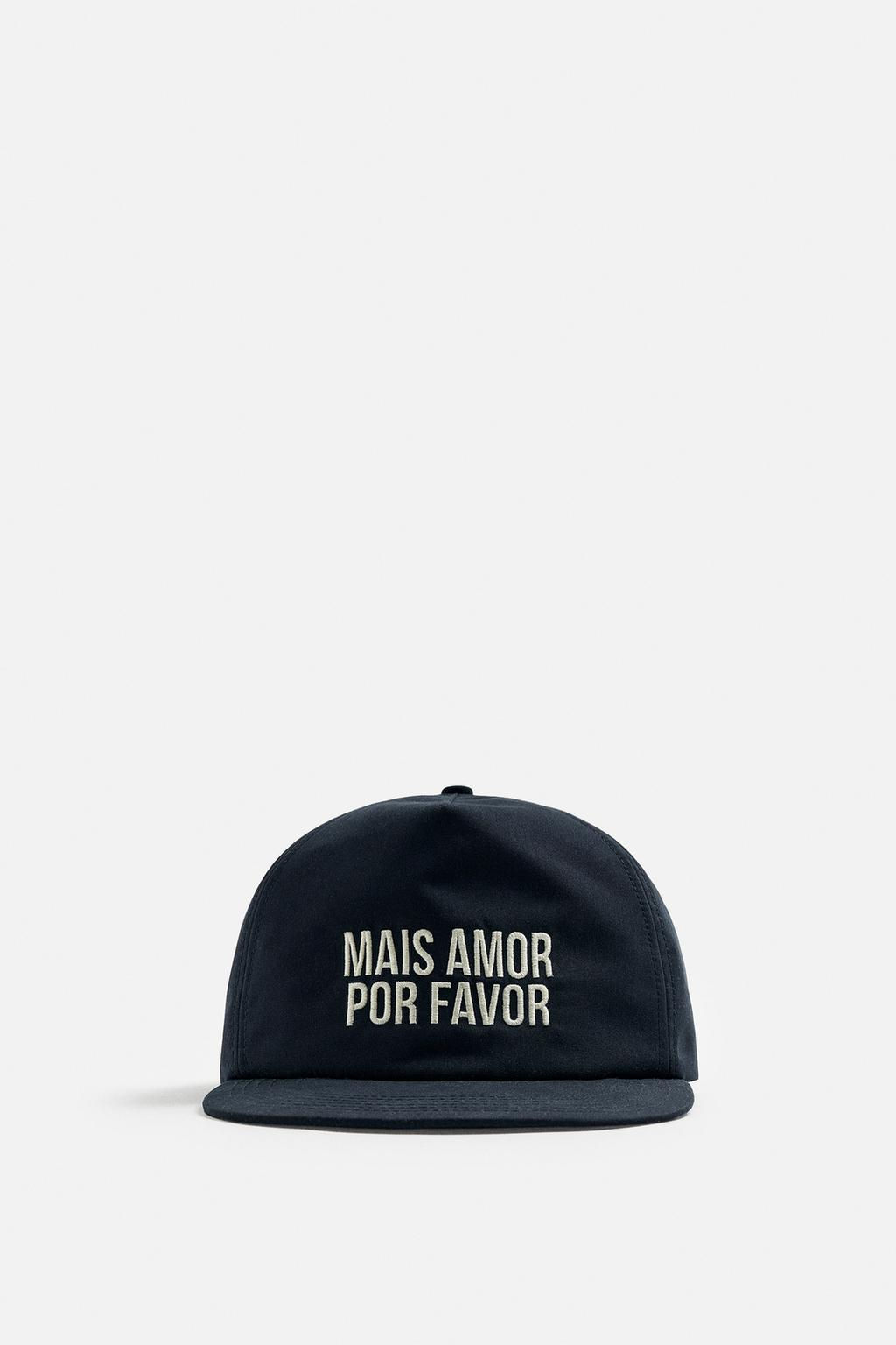 LIMITED EDITION EMBROIDERED FLAT PEAK CAP - Zara фото 2