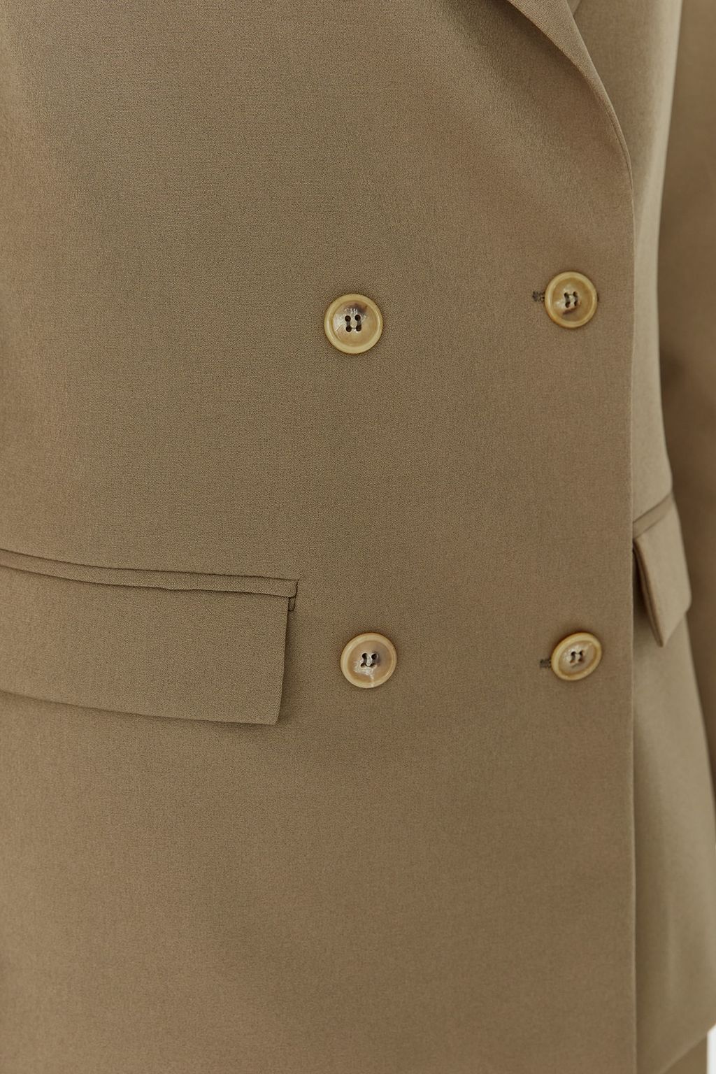 TRENDYOLMILLA Antrasit Regular Astarl? Dugme Detayl? Dokuma Blazer Ceket TWOAW21CE0264 фото 20