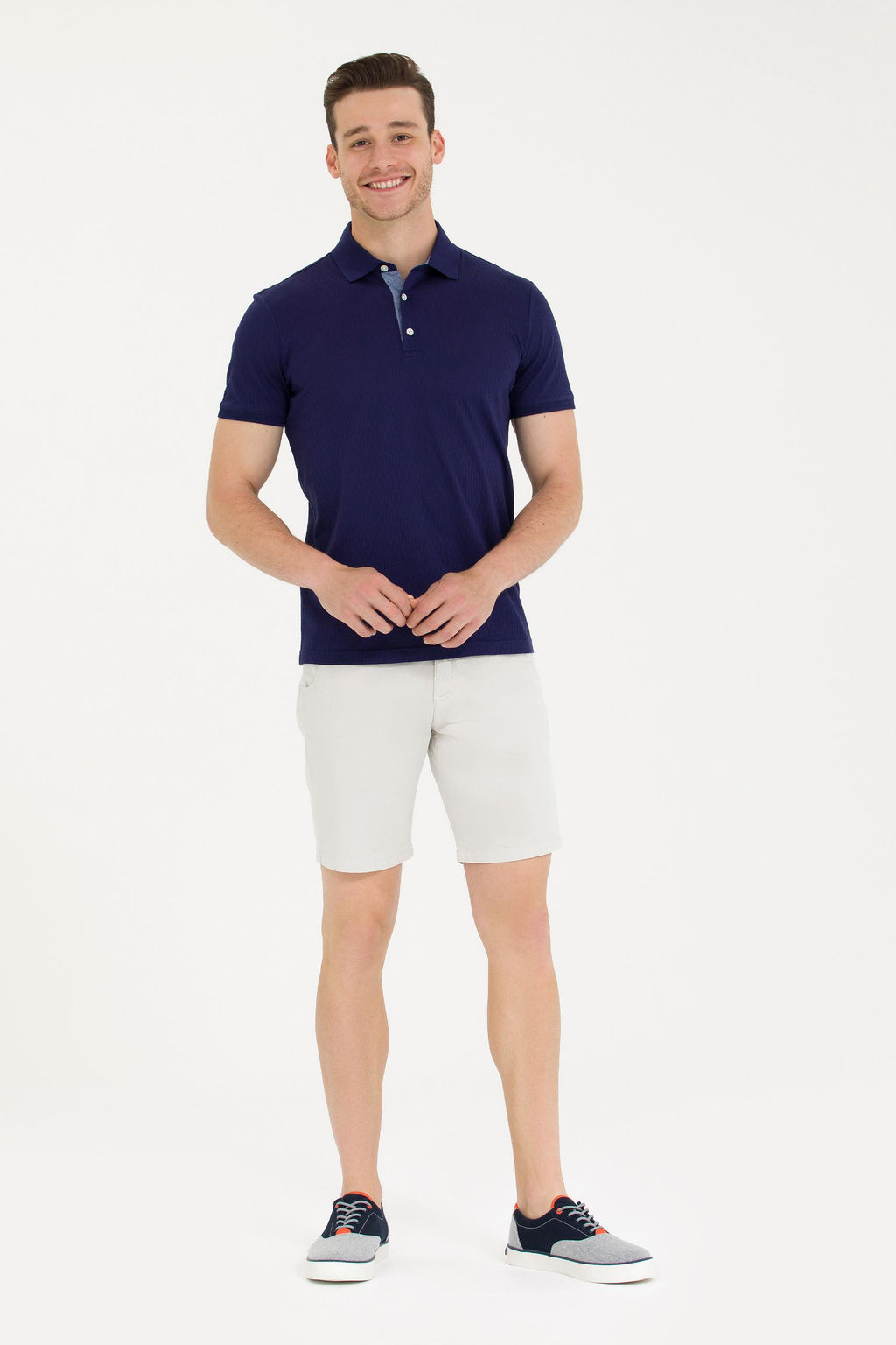 Мужские шорты из каменной ткани - U.s. polo assn фото 8