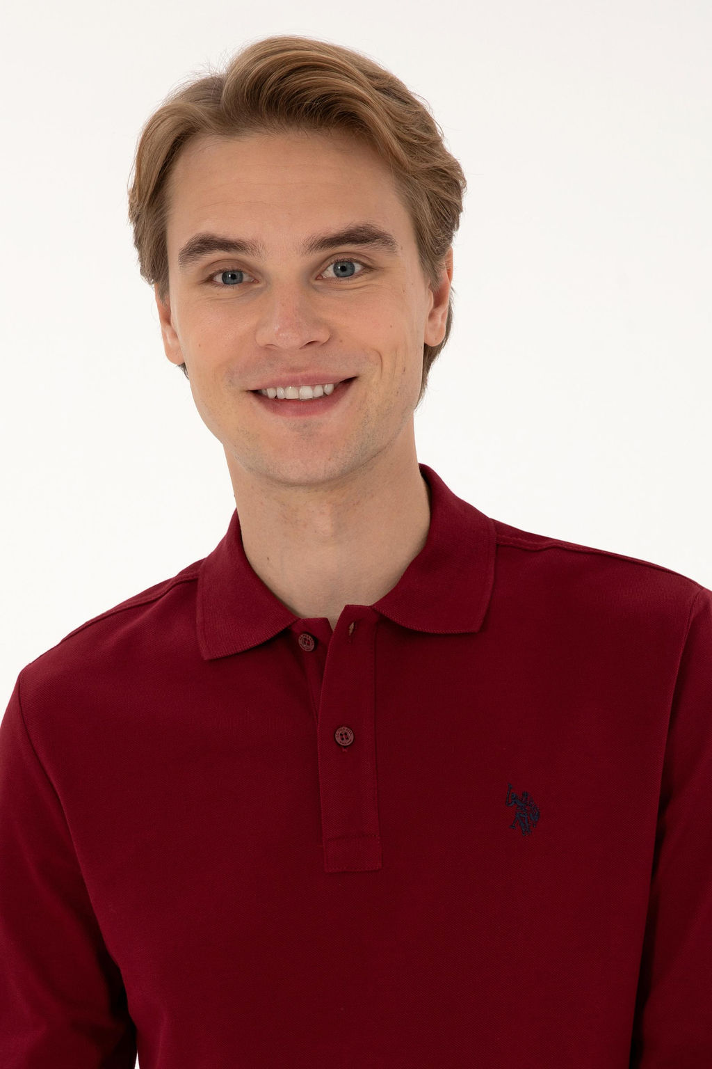 Erkek Bordo Basic Sweatshirt Sepette S_rpriz _ndirim - U.s. polo assn фото 2