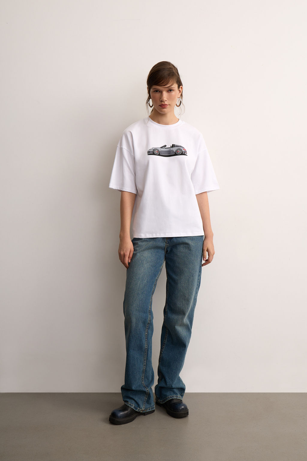 Футболка с принтом need money - Mollis фото 2