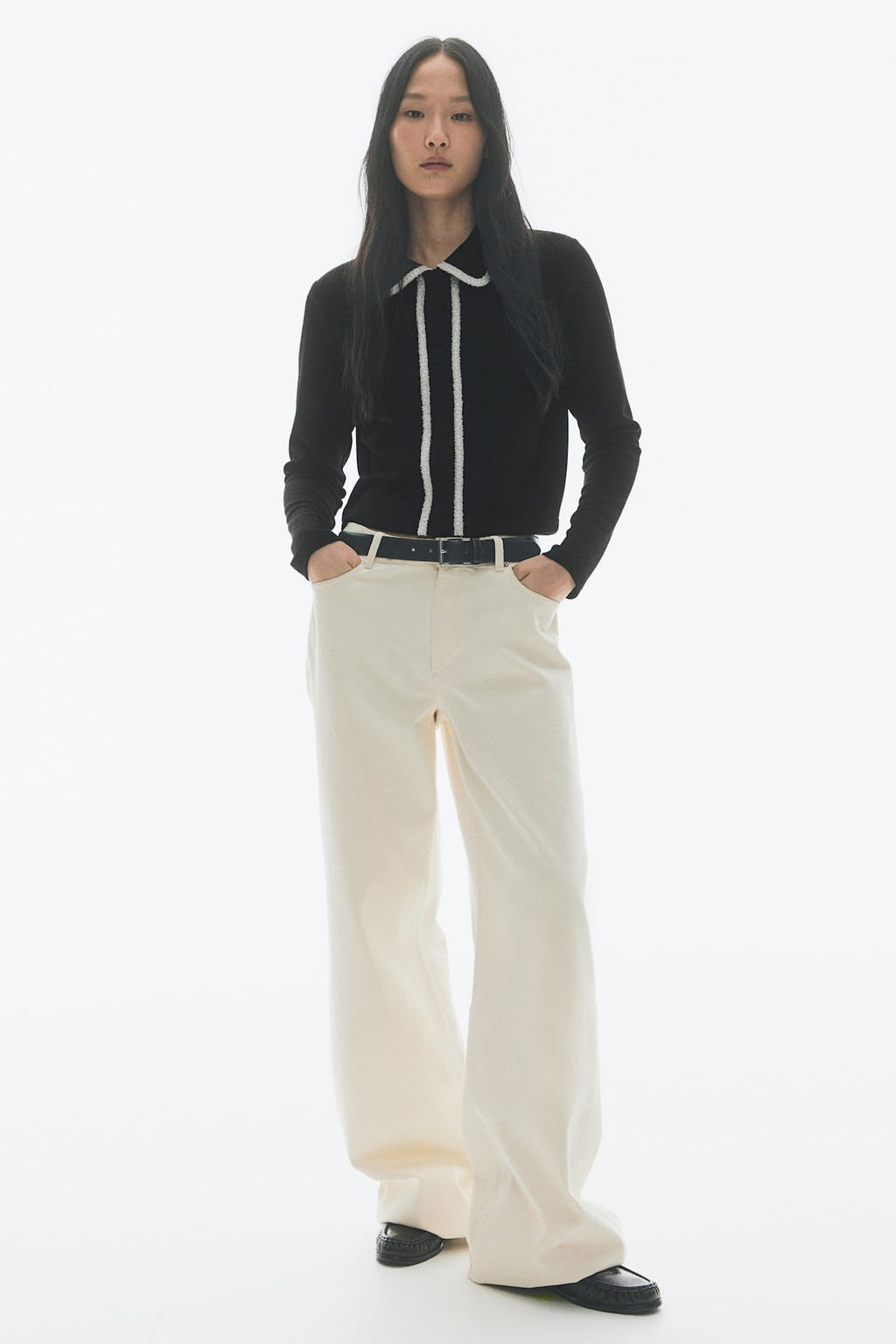 Cardigan con cuello - H&m фото 3