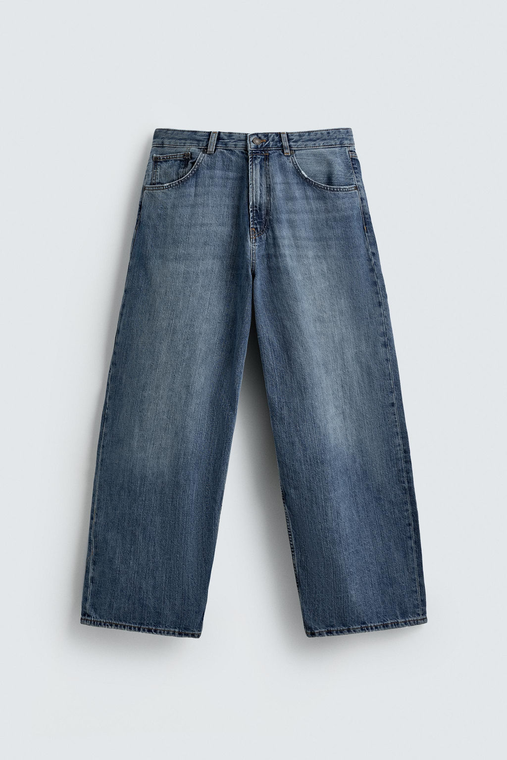 BAGGY FIT JEANS - Zara фото 6