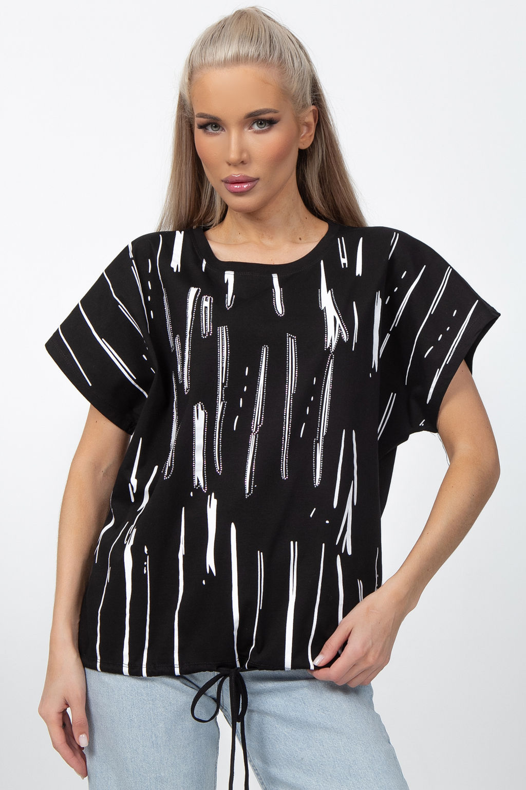 Футболка Окли (чёрный) - Эльза фото 4