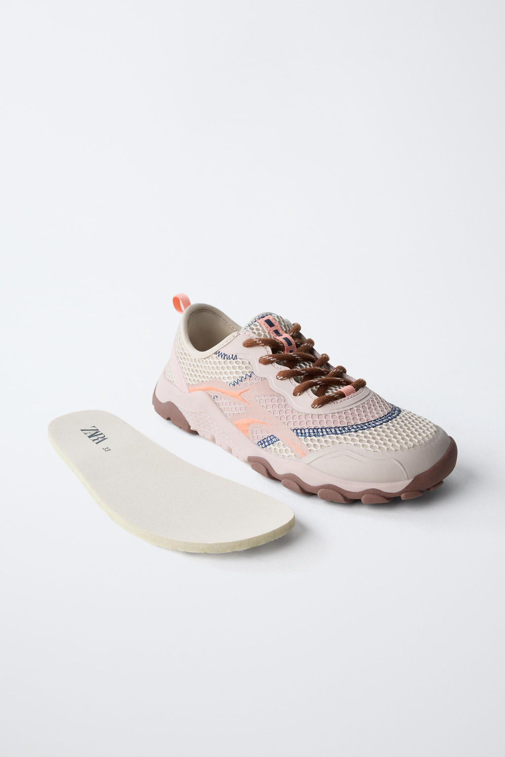 DEPORTIVO REJILLA BAREFOOT / Rosa - Zara фото 4