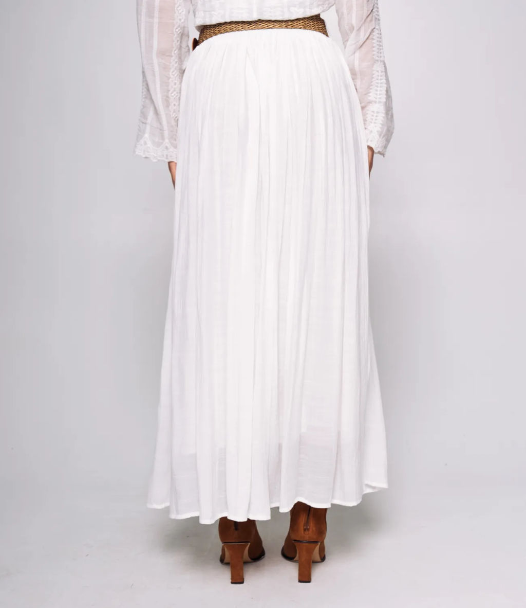 Юбка #КТ1251, белый