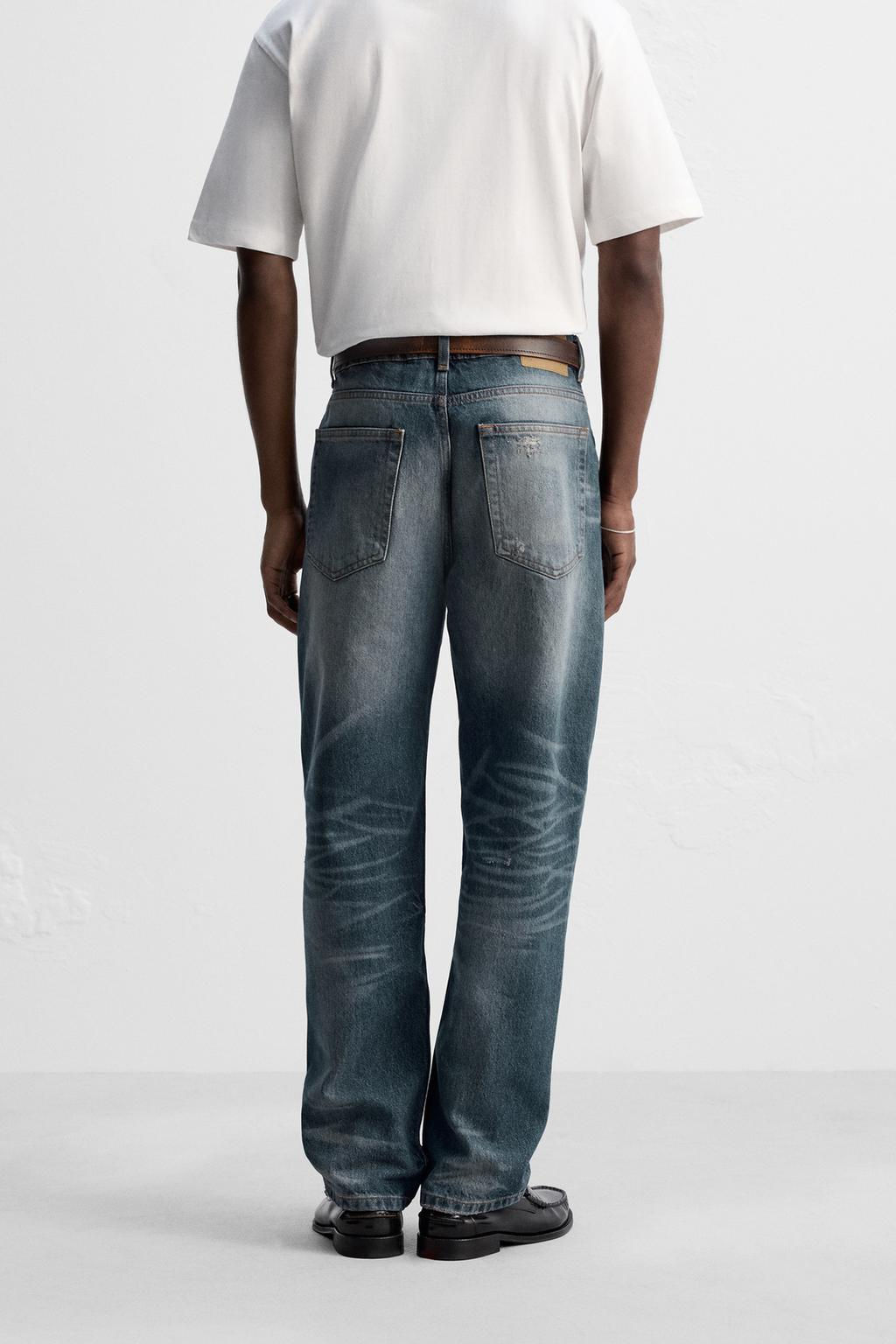 STRAIGHT ANKLE FIT JEANS - Zara фото 3