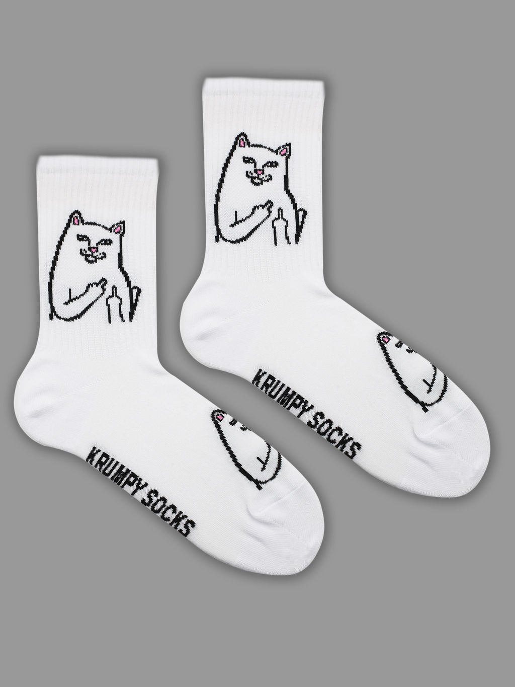 Носки р.35-40 TxT Кот с факом - Krumpy фото 2