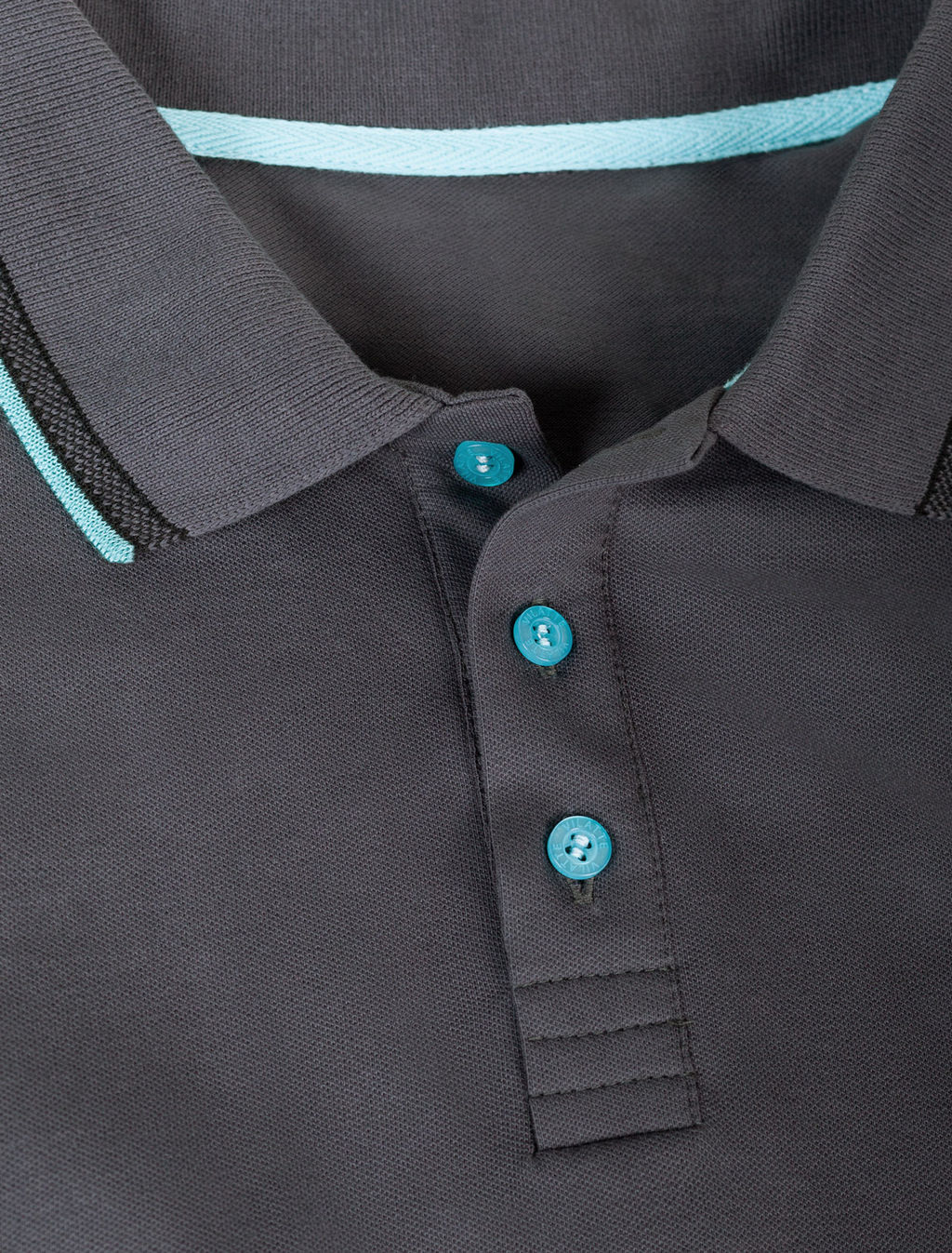 Футболка-поло из фактурного трикотажа - Vilatte фото 2