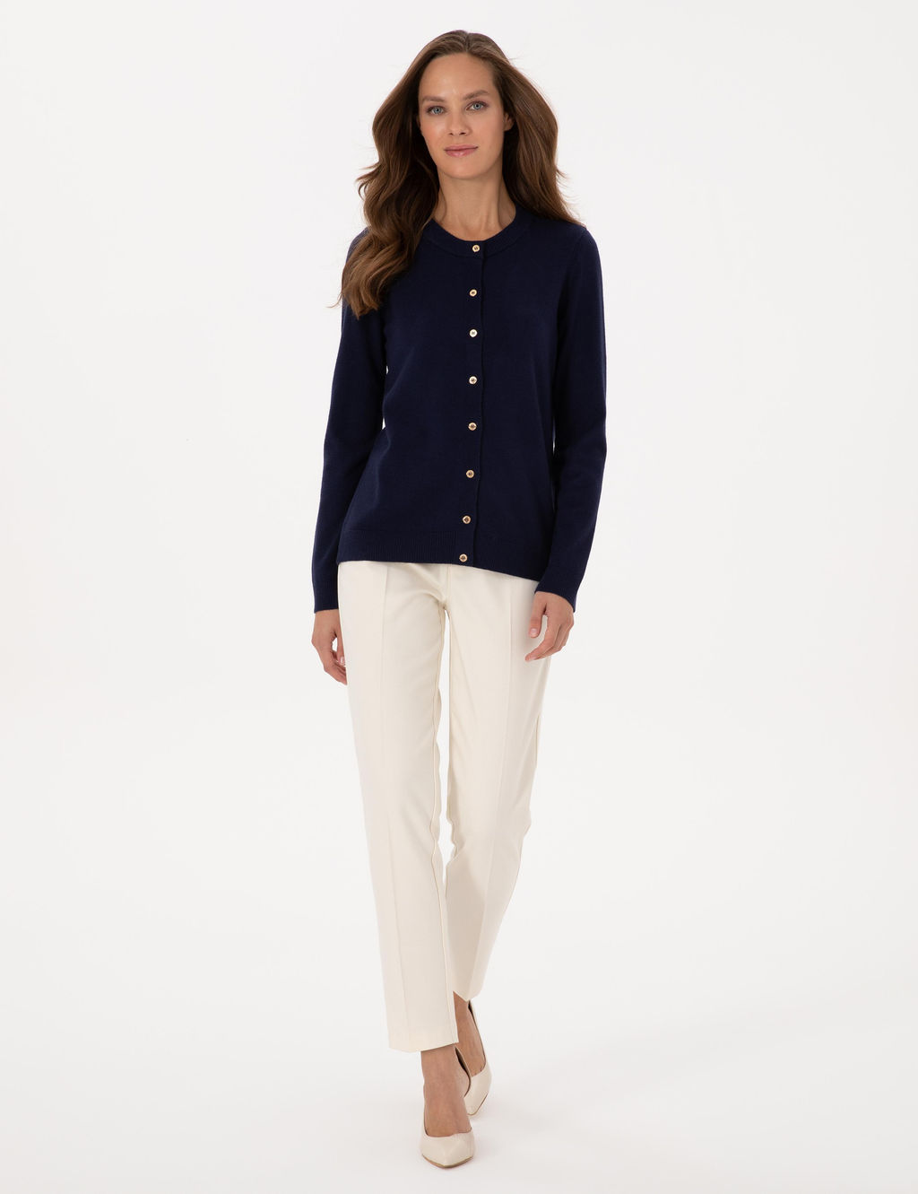 Lacivert Slim Fit Triko H_rka - Pierre cardin фото 4
