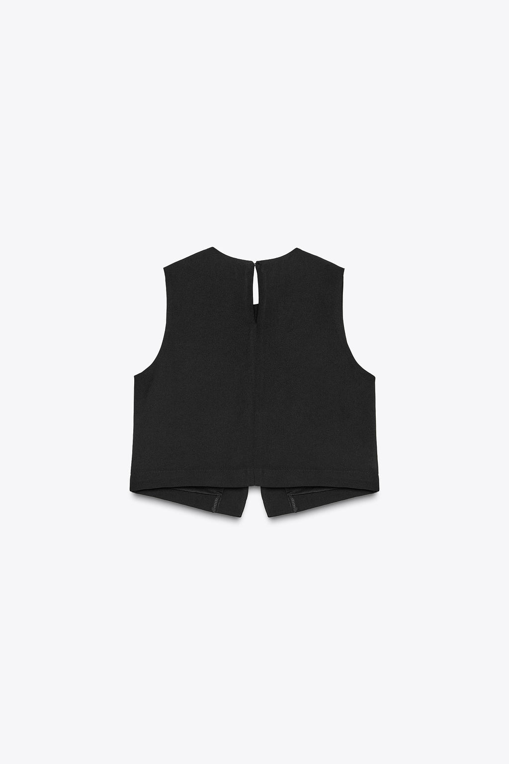 GOLD BUTTON CROSSOVER TOP - Zara фото 19